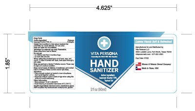 3600 Hand Sanitizer - 2 oz - SHSNH6 3600 Label 2 oz (jpg)
